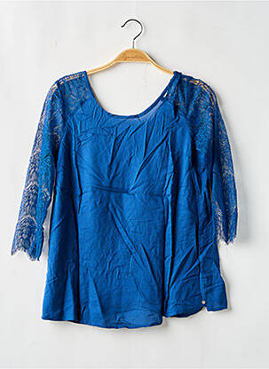 Bluză albastru TEDDY SMITH fată