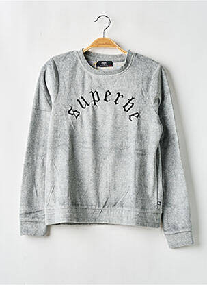 Hanorac gri LE TEMPS DES CERISES fată