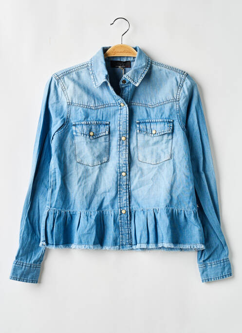 Cămașă albastru LE TEMPS DES CERISES fată