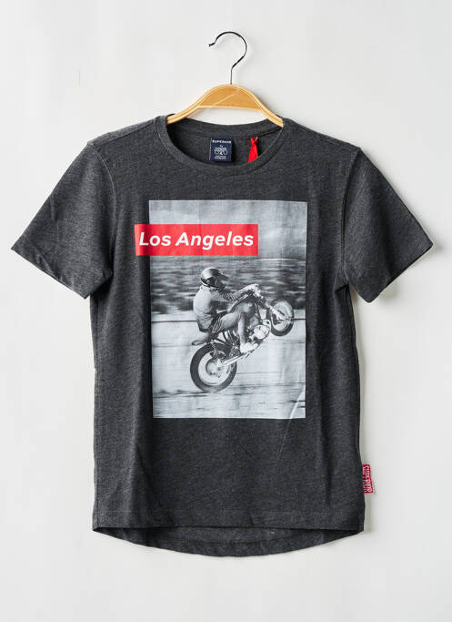 Tricou gri LE TEMPS DES CERISES copil