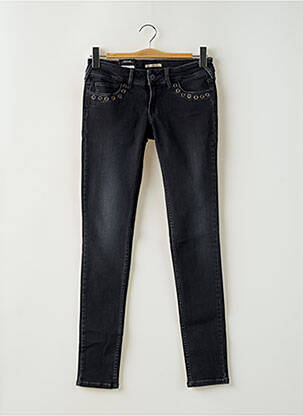 Blugi skinny buzunare gri PEPE JEANS fată
