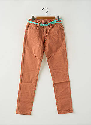 Pantalon slim portocaliu KAPORAL fată