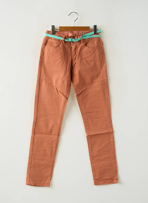 Pantalon slim portocaliu KAPORAL fată