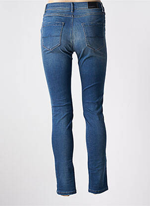 Blugi skinny efect uzat decolorat talie înaltă albastru DN.SIXTY SEVEN femeie