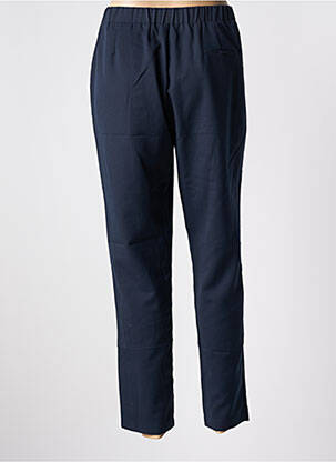 Pantalon drept elasticitate talie înaltă albastru GRACE & MILA femeie