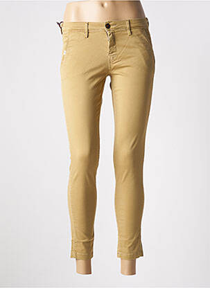 Pantalon 7/8 elasticitate mărime normală bej TEDDY SMITH femeie