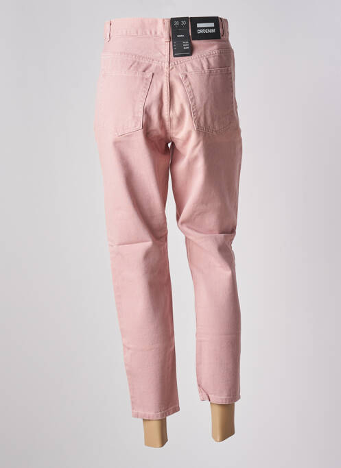 Blugi cu croială dreaptă roz DR DENIM femeie