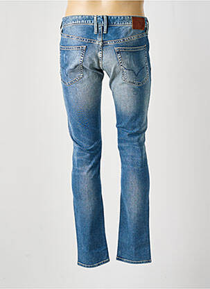 Blugi cu croială slim țesătură brută mărime normală albastru PEPE JEANS bărbat