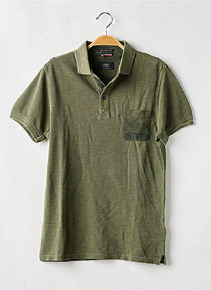 Polo verde LE TEMPS DES CERISES băiat