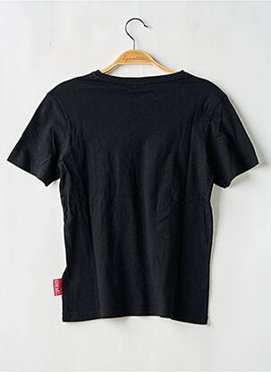 Tricou elasticitate mâneci scurte negru LE TEMPS DES CERISES băiat
