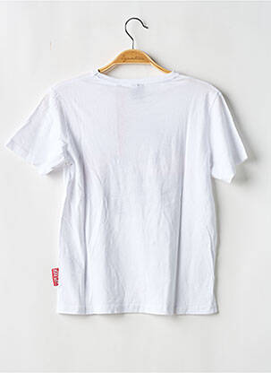 Tricou elasticitate mâneci scurte alb LE TEMPS DES CERISES băiat