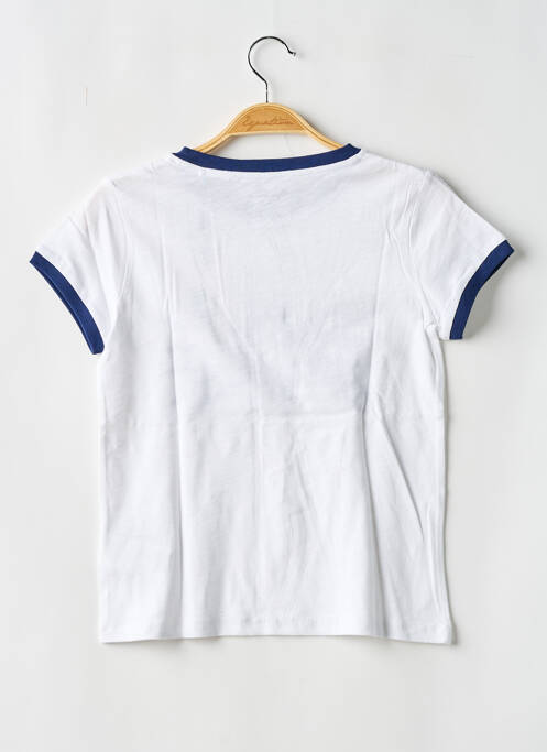 Tricou croială cambrată mâneci scurte albastru PEPE JEANS fille