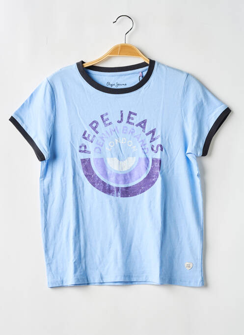 Tricou albastru PEPE JEANS fată