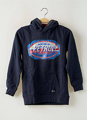 Hanorac cu glugă albastru PETROL INDUSTRIES băiat