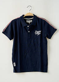 Polo broderie mâneci scurte albastru KAPORAL garcon