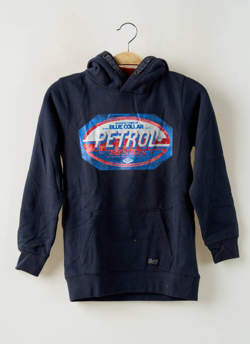 Hanorac cu glugă albastru PETROL INDUSTRIES băiat