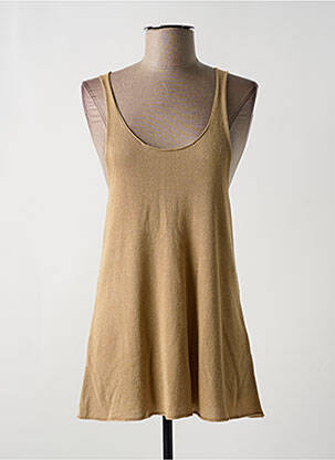 Top bej EVA KAYAN femeie