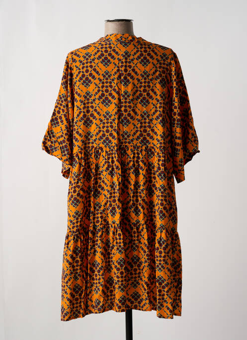 Rochie midi portocaliu JUSTMINE femeie