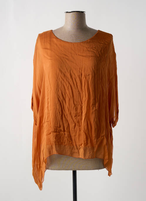 Top portocaliu LA FEE MARABOUTEE femeie