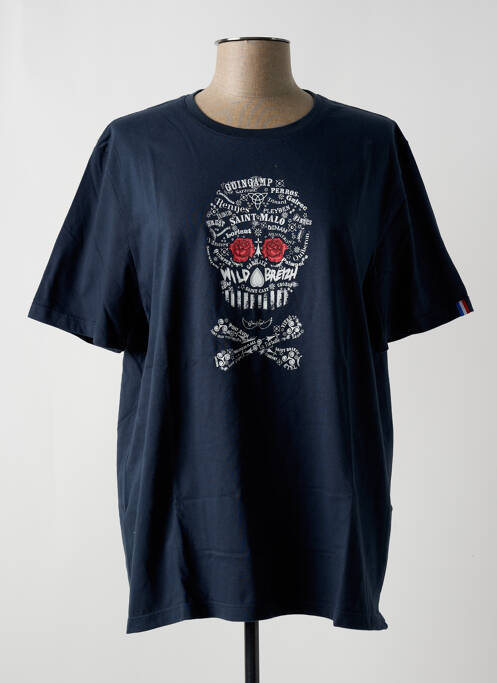 Tricou albastru KARIBAN femeie