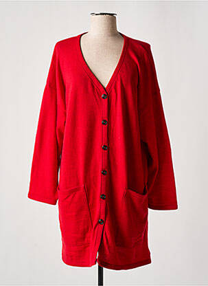 Vestă cu mâneci lungi roșu SOPHIE CEPIERE femeie