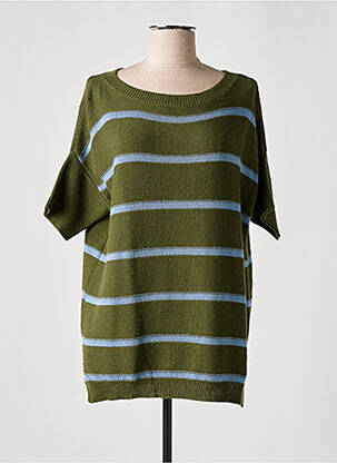 Pulover verde O'MER femeie