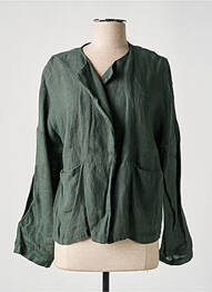 Jachete casual buzunare verde O'MER femeie