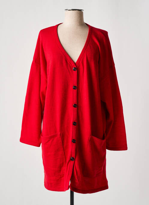 Vestă cu mâneci lungi roșu SOPHIE CEPIERE femeie