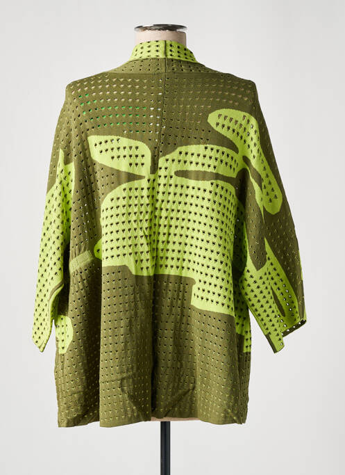 Vestă cu mâneci lungi verde ZOE ZONE OF EMBROIDERED femeie