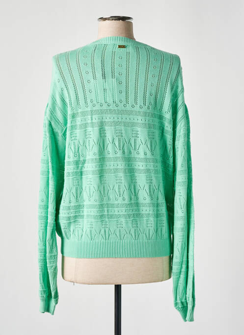 Vestă cu mâneci lungi verde POM AMSTERDAM femeie