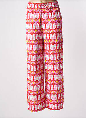 Pantalon larg roz LA FEE MARABOUTEE femeie