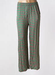Pantalon larg croială fluidă mărime normală verde STELLA FOREST femme