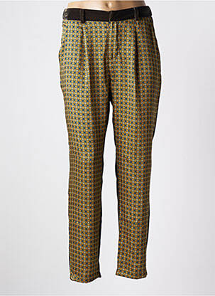 Pantalon slim verde LA FEE MARABOUTEE femeie