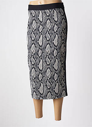 Fustă midi negru ELEONORA AMADEI femeie