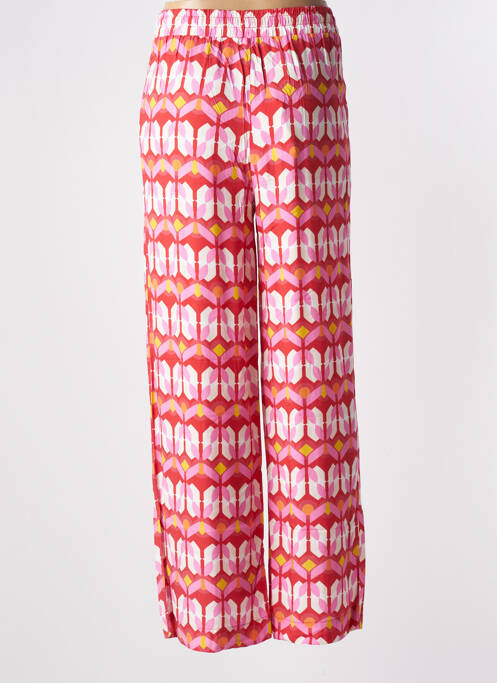 Pantalon larg roz LA FEE MARABOUTEE femeie