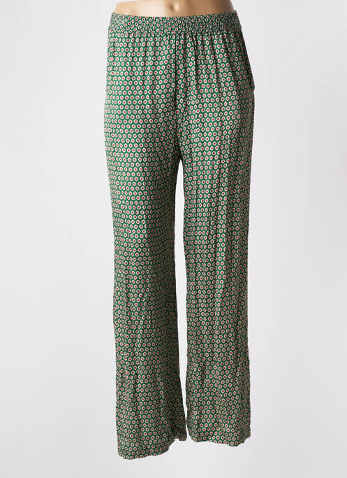 Pantalon larg verde STELLA FOREST femeie