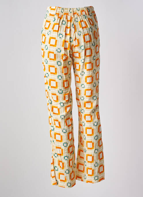 Pantalon larg bej STORIATIPIC femeie