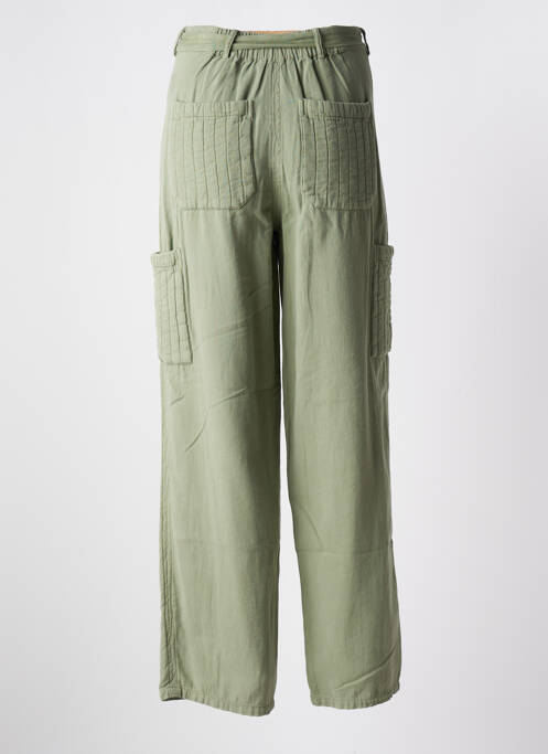 Pantalon larg verde NOTSHY femeie