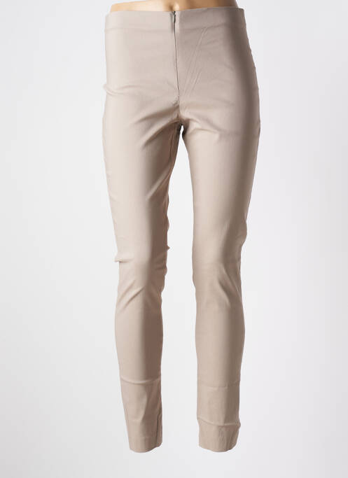 Pantalon slim gri LAUREN VIDAL femeie