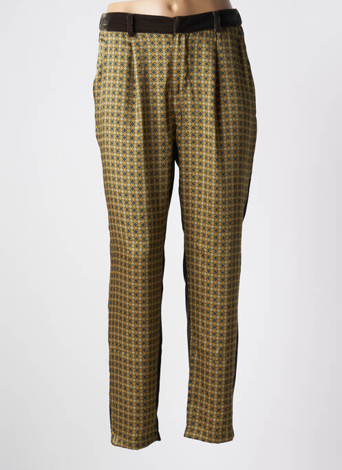 Pantalon slim verde LA FEE MARABOUTEE femeie