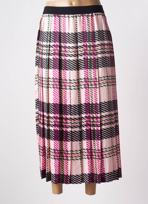 Fustă lungă roz ELEONORA AMADEI femeie