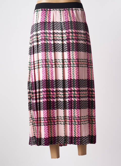 Fustă lungă roz ELEONORA AMADEI femeie