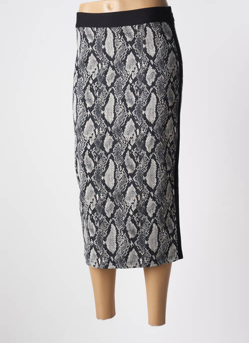 Fustă midi negru ELEONORA AMADEI femeie