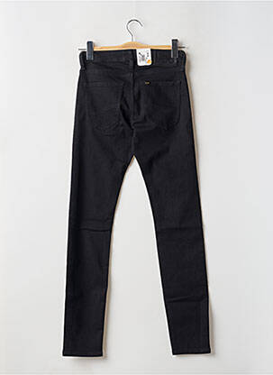 Pantalon slim închidere cu fermoar sub clapetă cu nasturi negru LEE bărbat