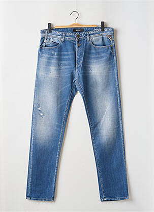 Blugi cu croială dreaptă albastru REPLAY bărbat