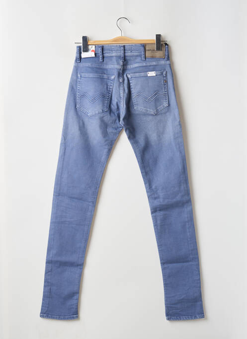 Pantalon slim albastru REPLAY bărbat