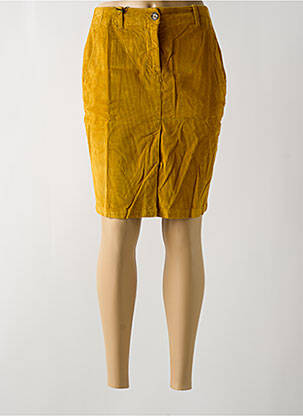 Fustă scurtă galben LEON & HARPER femeie