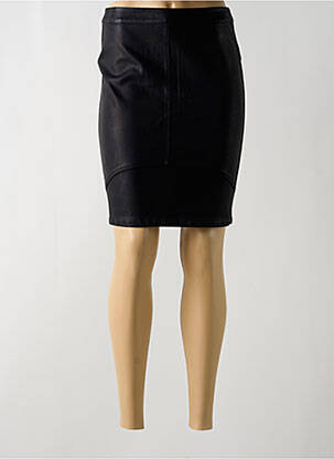 Fustă scurtă negru MINIMUM femeie