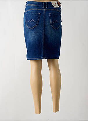 Fustă scurtă buzunare albastru PEPE JEANS fată