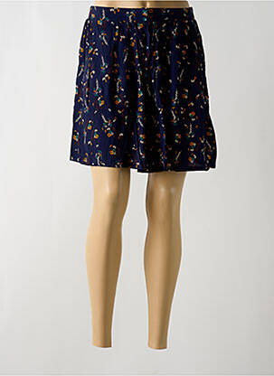 Fustă scurtă albastru GRACE & MILA femeie